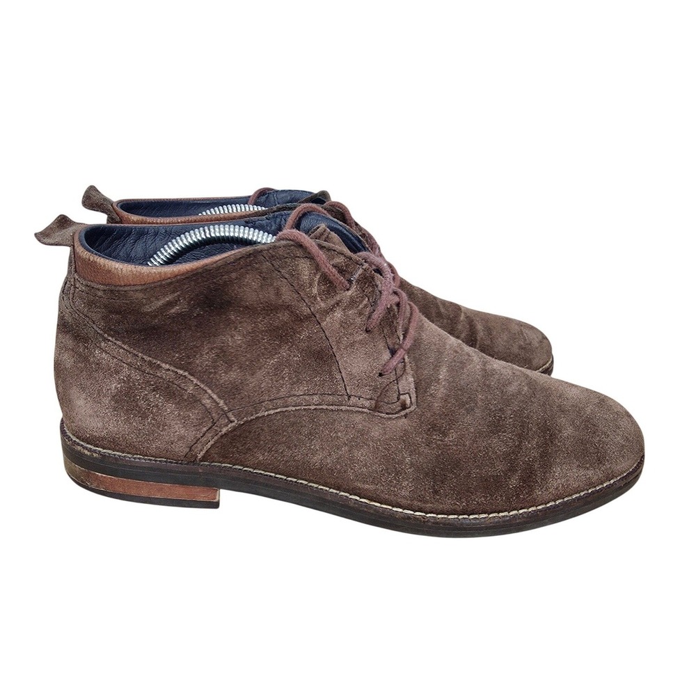 Cole Haan Ogden Stitch Chukka Boots Men 9.5 M Brown Suede Ankle Timeless C26393
